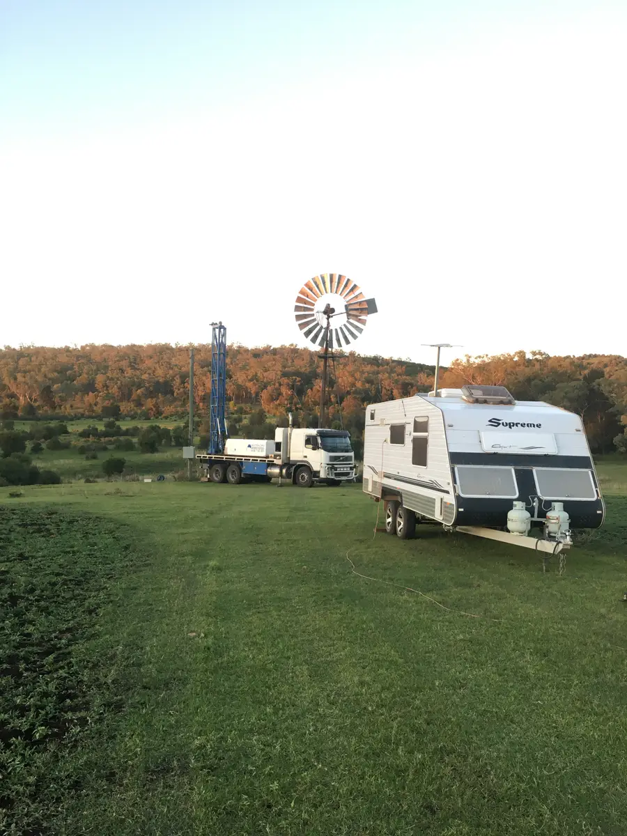 Rig on site